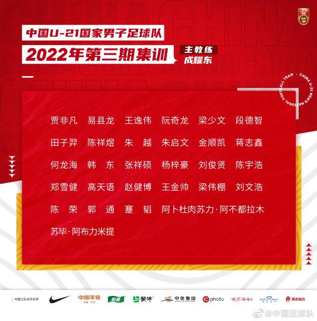 开云体育入口-U21国足出访克罗地亚名单：梁少文高天语在列